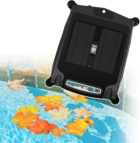 WQZzjm Aspiradora de Piscina con Motor sin escobillas, con Escape y Giro automáticos, para la Limpieza de Piscinas Interiores y Exteriores, con Fuente de alimentación de 2500 mAh.