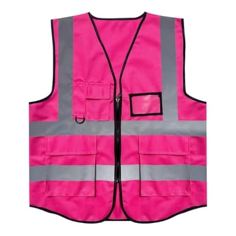 Gilet de sécurité JZK Rose XL Cover