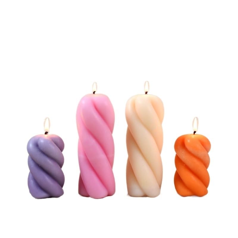 Silikonowa forma do świec, Silicone Candle Making Mold for Geometry Supplies Art Craft Home Decor(2pcs set)