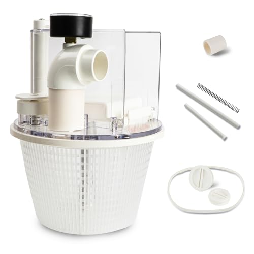 R211100 Vac Mate Pool Cleaner Vacuum Attachment Skimmer Dispenser Box Basket Handle,Multi-Function Skim Replacement