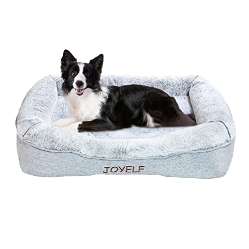 JOYELF Large Memory Foam Dog Bed