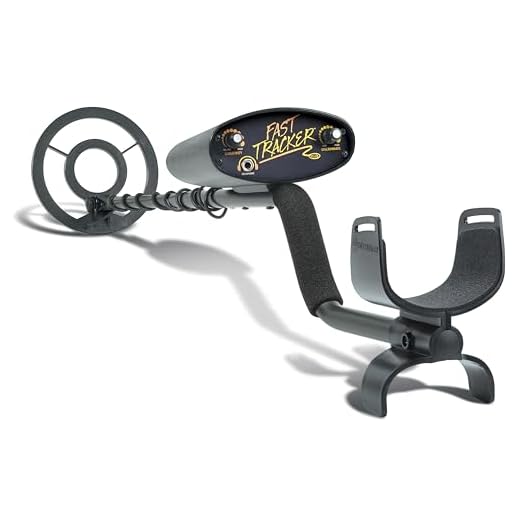 Bounty Hunter PL Fast Tracker Metal Detector, 7-inch, 7 inch, Black