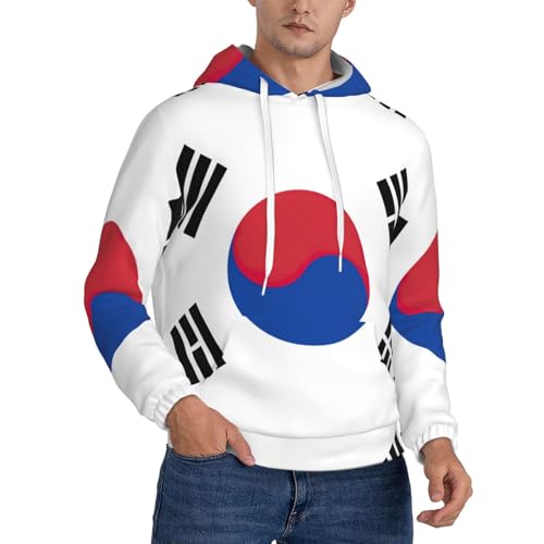 Sweat à capuche République de Corée homme pour passionnés de K-culture