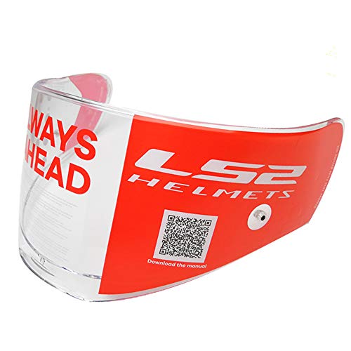 LS2 FF390 Visiera Breaker Casco Pinlock Pin Ready (Clear)