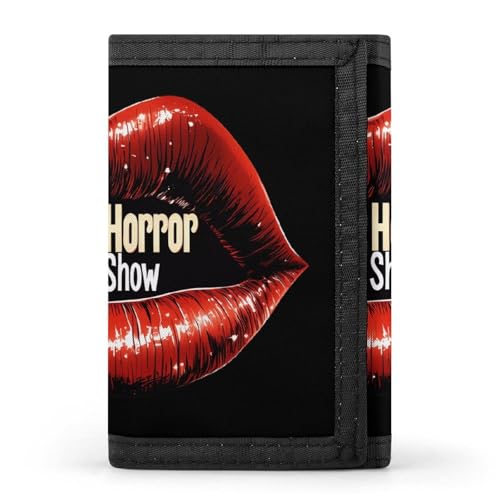 The Rocky Horror Picture Show Trifold Wallets Lightweight RFID Blocking Wallet Credit Card Holder Custom Gifts for Men Women