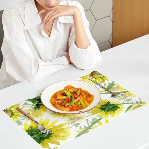 Set de table en tissu Oxford Wild Spring lavable et durable - 7