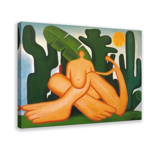 Anthropophagy Tarsila Do Amaral cadre à suspendre déco murale bureau grand format