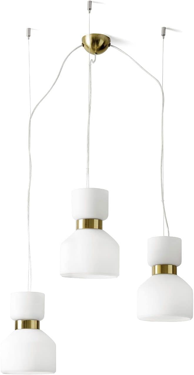 MILOOX FIFTY Ophanglamp, drie lampen