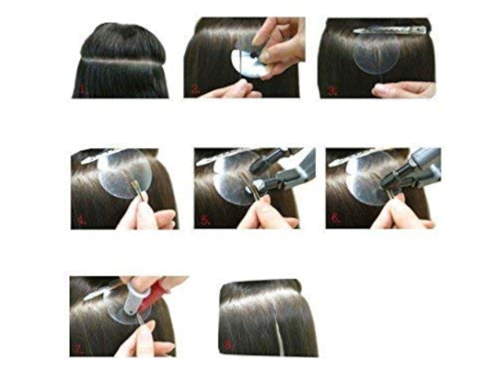 Extension Heat Shield Bonding Guards, 25 Pieces