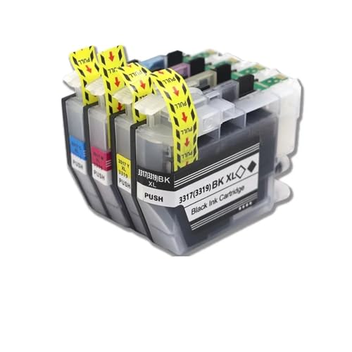 Encre compatible 3319XL 3317XL pack de 4 pour MFC-J5730DW MFC-J6530DW
