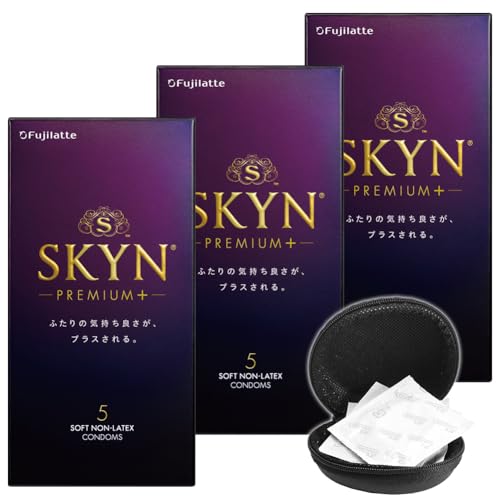 SKYN �S�� �v���~�A�� �R���h�[�� SKYN �v���~�A���v���X �{ 5���� ���O�W���A���[�R���h�[�� 3�Z�b�g �P�[�X�t�� ��D��