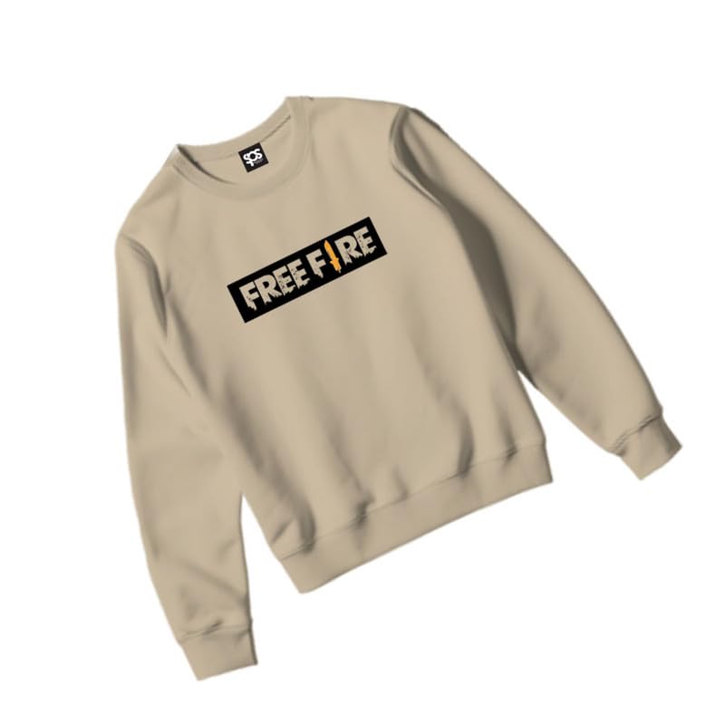 Printed Full Sleeve Round Neck Sweatshirt for Boys & Girls