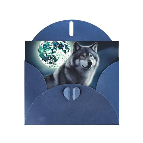 Wolf Under Moon O[eBOJ[h t j[NȃfUC uNm[gJ[h 4x6C` |bvAbv @̃J[h vlJ[h o[Xf[J[h LOJ[h