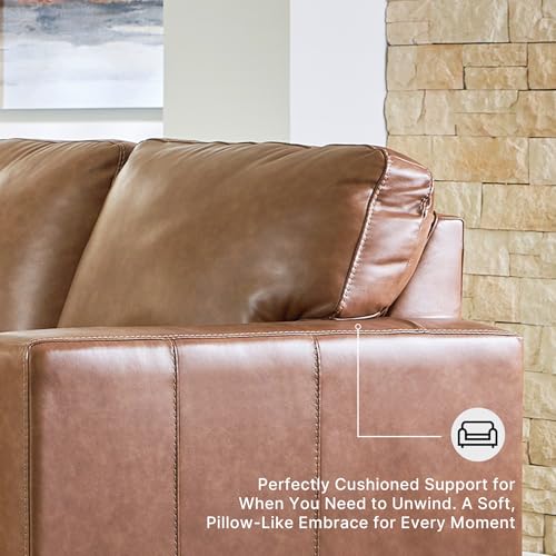 Ashley Bolsena Queen Leather Sofa Sleeper