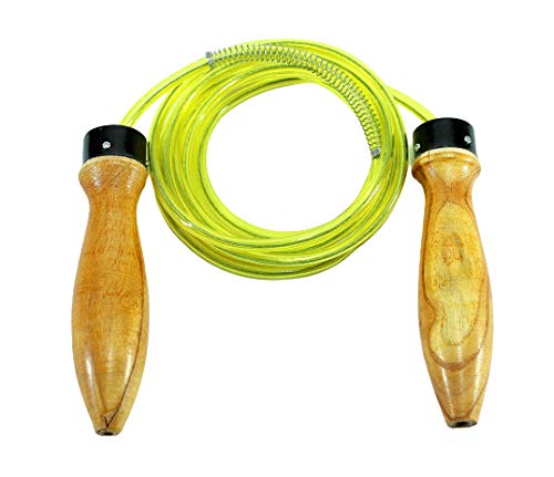 Ahar Skipping Rope for Men/Women for Gym/Weight Loss | Wooden Handle, Steel Wire PVC Coated Rope-image-11