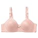 BrassièRe Soutien-Gorge sans Armature -Femme Devant Push Up Bra Couverture ComplèTe Grossesse Et Allaitement Soutien-Gorge Doux Couleur Unie Bra Coton Bra Grande Taille Dentelle Mode Pas Cher