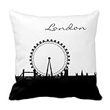two bed flat london buy 45,7 cm por 18-inch Throw cubierta de almohadas, insertar no están incluidos.