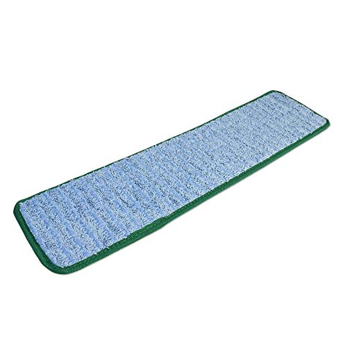 CleanAide Twist Yarn Microfiber Flat Mop with Scrub Strips, 24