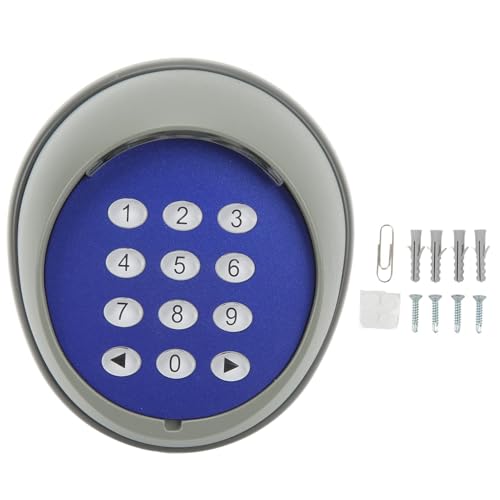 Clavier De Portail Automatique, Ouvre-Porte De Garage Polyvalent, Facile À Installer, Accessoires D'Ouverture De Portail, Télécommande De Porte pour Systèmes D'Ouverture De Porte D'Entrée