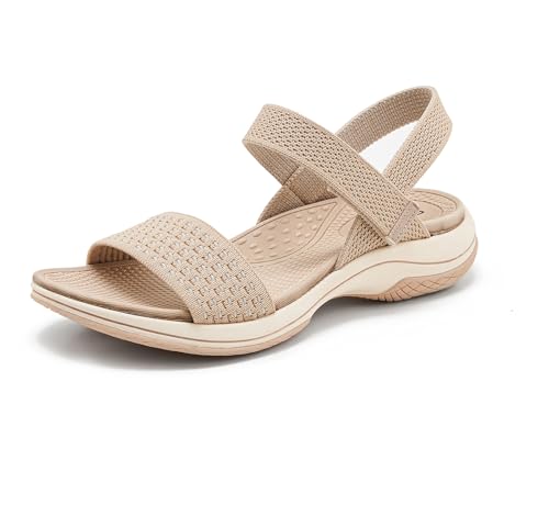 Sandales de soutien de la voûte plantaire femme pour soulager les pieds fatigués en été