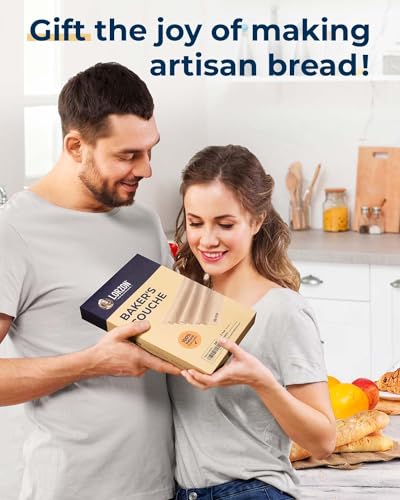 image for Lorzon Natural Linen Bakers Couche 39.4