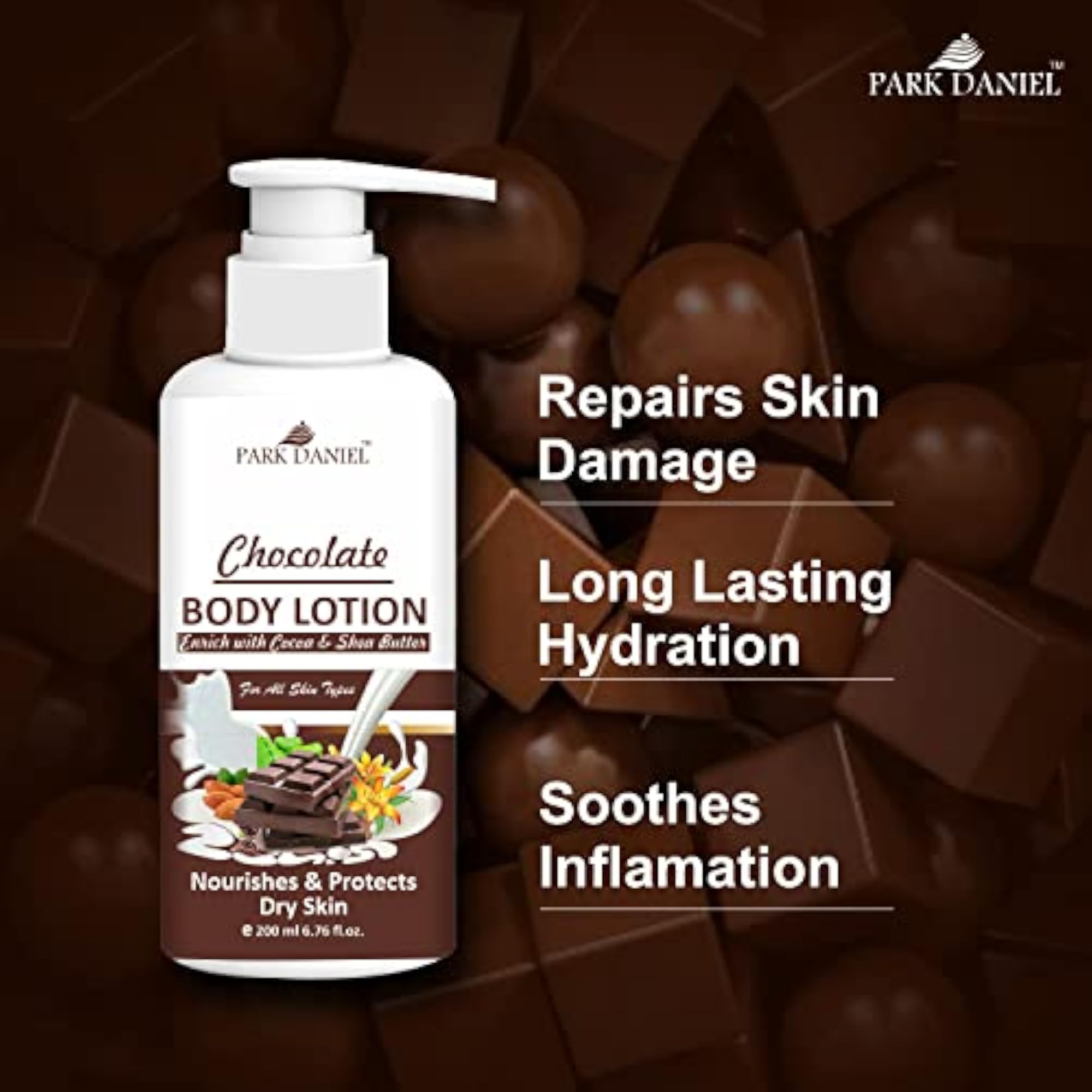 Chocolate Body Lotion with Shea and Cocoa Butter