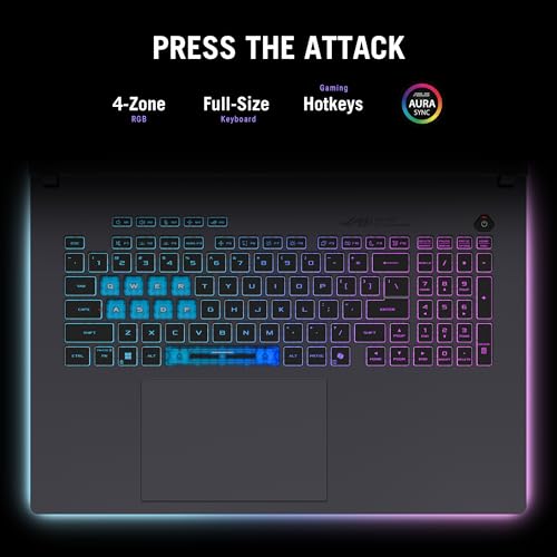 Image of ASUS ROG Strix G18 (2025) Gaming Laptop, 18 inch FHD+ 16:10 144Hz /3ms Display NVIDIA GeForce RTX 5070, Intel Core i9 Processor 14900HX, 32B DDR5-5600, 1TB PCIe Gen 4 SSD, Wi-Fi 7