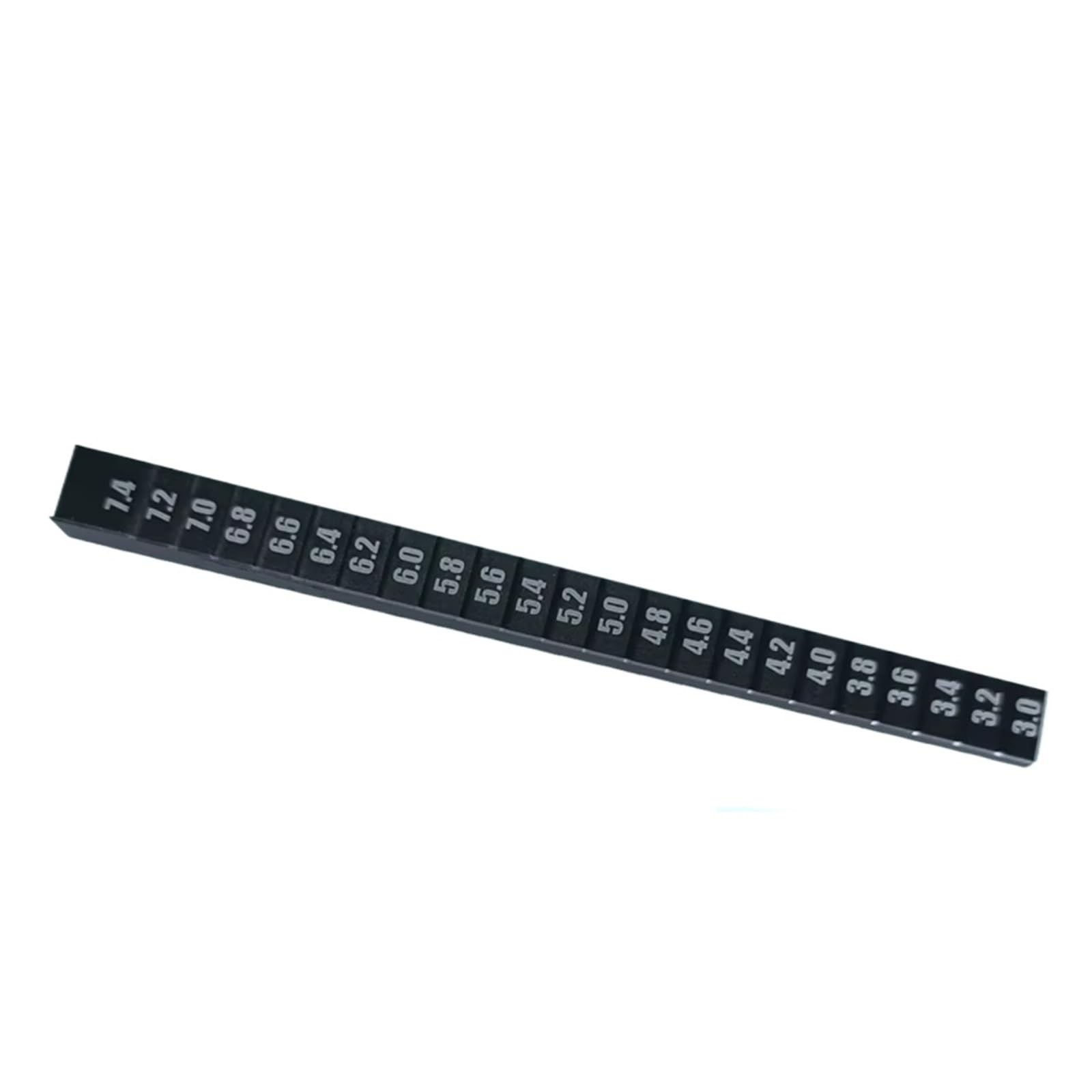 RC Juguetes Repuestos Para 1/10 Regla Herramientas De Medición De Metal Regla De Tope Inferior Medidor De Altura Para Vehículos Coche De Para Turismo RC Coche De Drifting