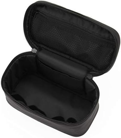 Polyester Canvas Ladies Makeup Case II Single Compartment Black