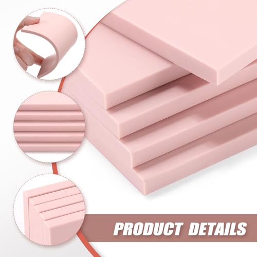 Image of Bobblebro Linoleum Blocks for Printmaking Supplies - 5PCS 4 inchx6 inchRubber Linocut Block Printing Kit for Stamp Carving, Soft Relief Printing Linoleum for DIY Crafts & Art Projects