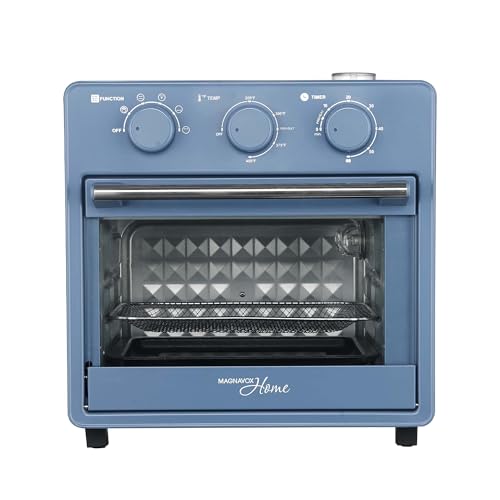 Image of Magnavox Home, 16.5 qt Air Fryer Oven, With Steam Infusion, Ocean