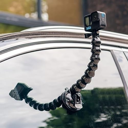 Image of PHOTOMAX Car Suction Cup Maount Articulating Adjustable for DSLR Camera (Car Suction Cup Mount)