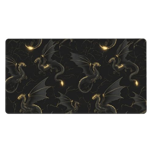 Tapis de souris de jeu grand format : fini les glissements avec sa base caoutchouc