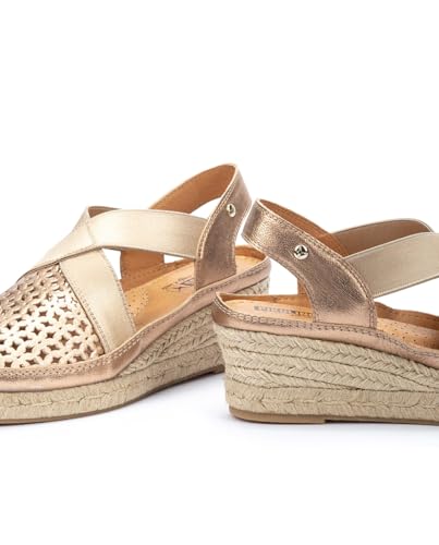 PIKOLINOS Wedge Sandals Leather Benidorm for Woman4