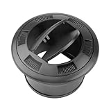 Évent de sortie de climatiseur de 75mm pour Webasto Eberspacher, couvercle de Grille de sortie de climatiseur de tableau de bord de voiture pour Bus Rv.