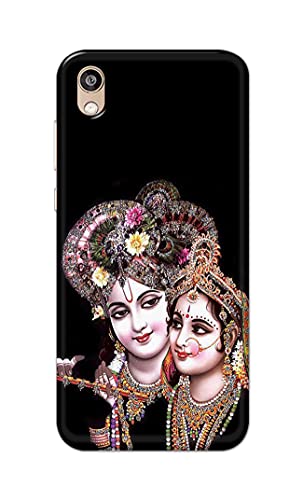 Image of PRINTFIDAA� Printed Hard Back Cover Case for Honor 8S | Huawei Y5 2019 Back Cover (Radha Krishna) -2808