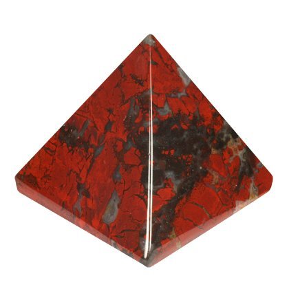CrystalAge Poppy Jasper Pyramid - YJP3 - Small
