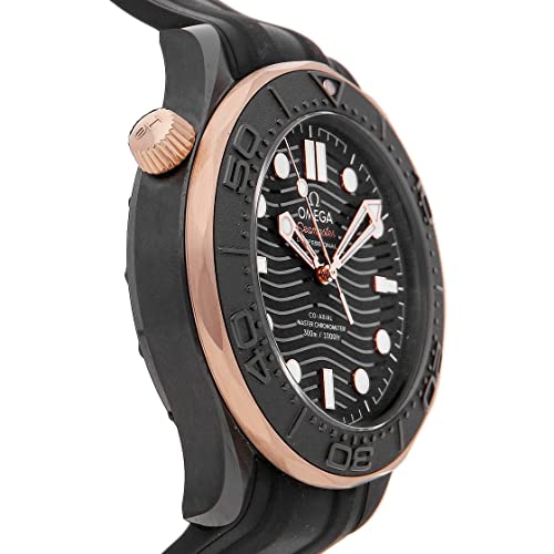 Omega Seamaster Automatic Chronometer Black Dial Men's Watch 210.62.44.20.01.0013