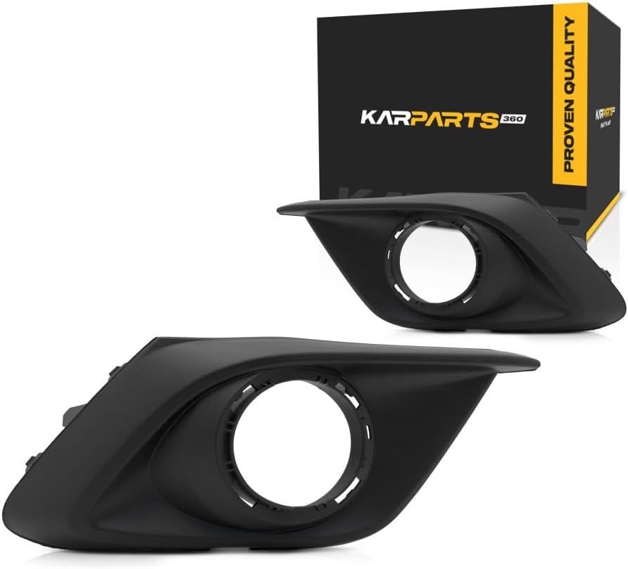 For Mazda 3/3 Sport Fog Light Trim 2014 2015 2016 Driver and Passenger Side Pair/Set | Hatchback/Sedan | Paint to Match | DOT/SAE | MA1038128, MA1039128 | BJE150C21A, BJE150C11A