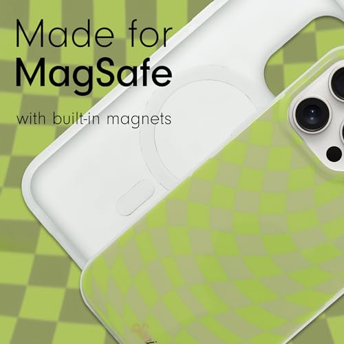 Coque iPhone 15 Pro Max Sonix Checkmate Green premium durable - 3