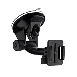 TARION Soporte con Ventosa Accesorios de Placa de Montaje Curvada Almohadillas Adhesivas Mount + 3M para GoPro Hero 1 2 3 Camara HD de Deportes de Accion 7 cm Placa Base