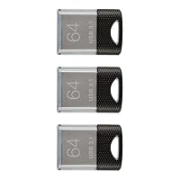 64 GB PNY Elite-X USB-3.1-Flash-Laufwerk – bis zu 200 MB/s Lesen, bis zu 10 x schnelleres Schreiben, fortschrittliche Leistung, Plug-and-Play, praktische tragbare Datenspeicherung, kompaktes Design – Ansicht 3
