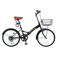 折りたたみ自転車  折りたたみ専用カバー付 TOPONE YBC206 軽量 オートライト 折りたたみ自転車 20インチ 後