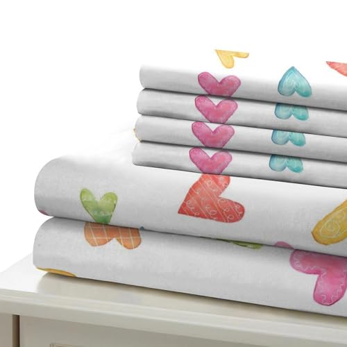 Linge de lit oiseaux colorés 260x220cm en microfibre 3D premium super douce - 7