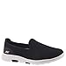 Skechers Women's Go Walk 5 Sneaker, Black/White, 9