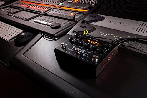 IK Multimedia TONEX Pedal Multi-Effekt-Pedal mit AI Machine Learning Technologie: Nachbildung von jedem Gitarrenverstärker, Gitarrenpedal, Distortion-Pedal, Overdrive-Pedal plus andere Gitarreneffekte
