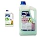 Sanitec Green Power Piatti, Detersivo Liquido Ecologico, 5 kg & Sanitec Luxor Crema di Sapone Luxor, per Mani, Viso e Corpo, 5 kg Aloe