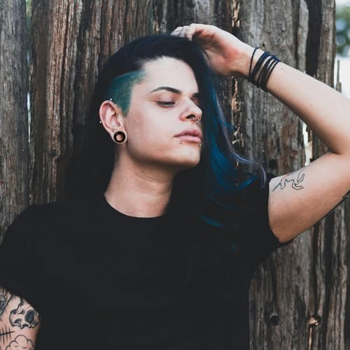 20Pcs Silicone Ear Gauges 2G-25mm Flexible Ear Tunnels Gauges Soft Expander Stretching Ear Plugs Tunnels Black Earring Piercings Jewelry for Men Women4