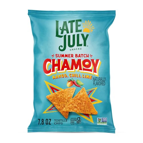 Late July Chamoy Flavored Tortilla Chips, 7.8 Oz Bag