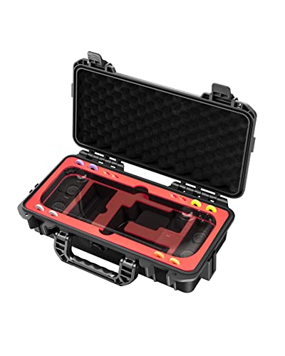 DEVASO Étui de transport de voyage pour Steam Deck, étui de luxe professionnel étanche avec doublure souple pour Steam Deck et autres accessoires Cover